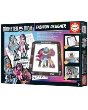 Kreativni set Educa - Modni dizajner, Monster High -1