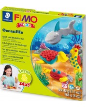 Komplet gline Staedtler Fimo Kids - 4 x 42 g, Sea World -1
