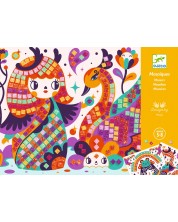 Kreativni komplet Djeco - Mozaik kokeshi