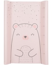 Tvrda podloga za presvlačenje KikkaBoo - Bear with me, Pink, 80 х 50 cm -1
