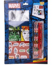 Kreativni set Cerda Avengers - S olovkama i naljepnicama -1