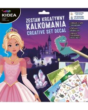 Kreativni set naljepnica Kidea - Princeze