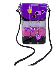 Kreativni set Kidz World Studio Bags - Uradi sam torbica za telefon, ljubičasta -1