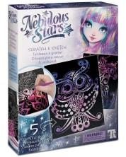 Kreativni set Nebulous Stars – Scratch kartice i predlošci, Isadora