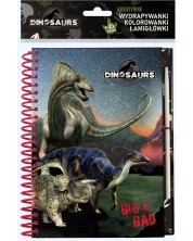 Kreativna bilježnica Derform Dinosaur 17