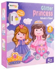 Kreativni set MalPlay - Glitter Princess -1