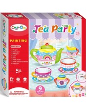 Kreativni set Color Day - Obojite svoj keramički set za čaj -1