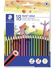 Olovke u boji Staedtler Noris Colour 185 - 18 boja