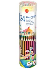 Olovke u boji Staedtler Noris Colour 185 - 24 boje, u metalnoj tubi