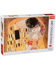Puzzle Trefl od 1000 dijelova - Poljubac, Gustav Klimt