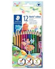 Trokutaste olovke u boji Staedtler Noris Colour 187 - 12 boja