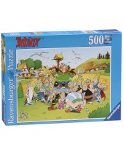 Slagalica Ravensburger od 500 dijelova - Asterixovo selo