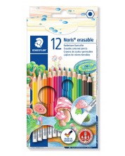 Olovke u boji Staedtler Noris Club 144 - 12 boja, s gumom