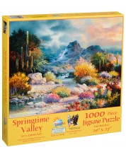 Slagalica SunsOut od 1000 dijelova - Proljeće u dolini, James Lee