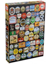 Slagalica Educa od 1500 dijelova - Etikete boce piva -1