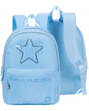 Školski ruksak Marshmallow - Little Star, s 2 pretinca, plavi -1