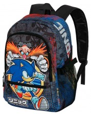 Školski ruksak Karactermania Sonic - Fan, Checkpoint -1