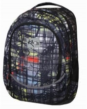 Školski ruksak Kaos 2 u 1 - Neo, s 3 pretinca