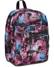 Školski ruksak Seven Freethink - Raspberry Rose, 34 l