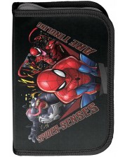 Školska pernica s priborom Paso Spider-Men - s 1 zatvaračem