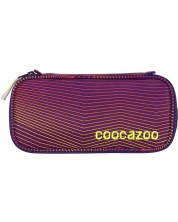 Školska pernica Coocazoo - Soniclights Purple, s 1 zatvaračem