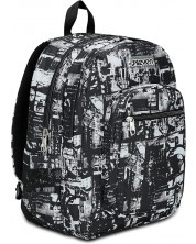 Školski ruksak Seven Freethink - Jet Black, 34 l -1