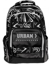 Školski anatomski ruksak S Cool - Urban, Black Lines