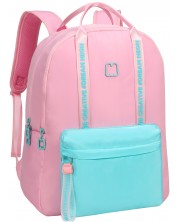 Školski ruksak Marshmallow - Neon Pink, s 2 pretinca -1