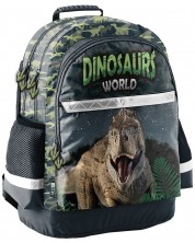 Školski ruksak Paso Dinosaur - S 2 pretinca, 19 l