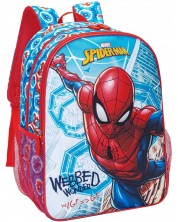 Školski ruksak Kstationery Spider-Man - Potjera, sa 2 pretinca