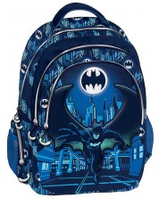 Školski ruksak Graffiti Batman - Gotham City, 3 pretinca -1