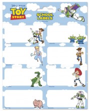 Školske etikete Grupo Eric - Pixar Toy Story, 16 komada
