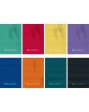 Školska bilježnica Gabol - One Color, A5, 56 araka, široki redovi, asortiman