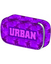 Školska pernica S. Cool Urban - Purple Military