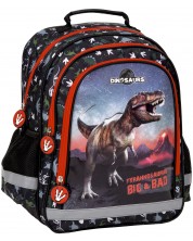 Školski ruksak Derform Dinosaur 17 - s 3 pretinca