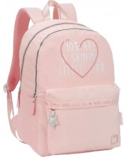 Školski ruksak Marshmallow - Little Star, s 2 pretinca, rozi -1