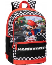 Školski ruksak Panini Super Mario - Mario Kart, S 2 pretinca
