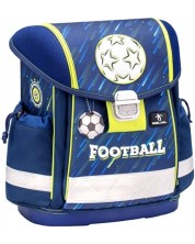 Školski ruksak-kutija Belmil - World of Football, s tvrdim dnom i 1 pretincem