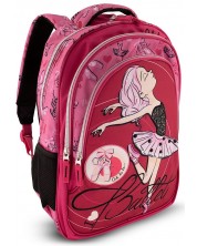 Školski ruksak Graffiti Ballerina - S 1 pretincem -1