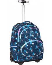 Školski ruksak na kotače Cool Pack Starr - Blue Unicorn, 27 l -1