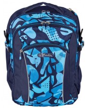 Školski ruksak Herlitz Ultimate - Camo Blue -1