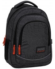 Školski ruksak BackUp 5 X - Rocks, s 3 pretinca -1