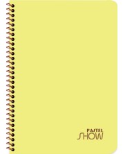 Školska bilježnica sa spiralom Keskin Color Pastel Show - А4, 60 listova, široki redovi, asortiman
