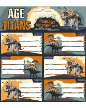 Školske naljepnice Ars Una Age of the Titans - 18 komada -1