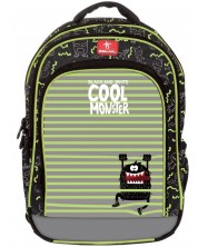 Školski ruksak Belmil - Cool Monster, 2 pretinca -1