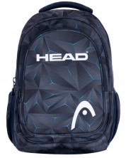 Školski ruksak Astra Head - 3D, plavi, 2 pretinca, 27 l