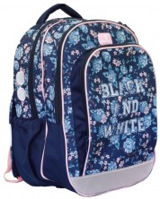 Školski ruksak Belmil - Blue Garden, 2 pretinca, 22 l -1