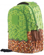 Školski ruksak Pixie Crew - Minecraft, 3 pretinca