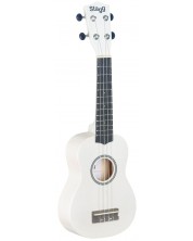 Sopran ukulele Stagg - US-White, s kutijom, bijeli