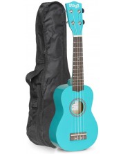Sopran ukulele Stagg - US-Ocean, s futrolom, plavi -1